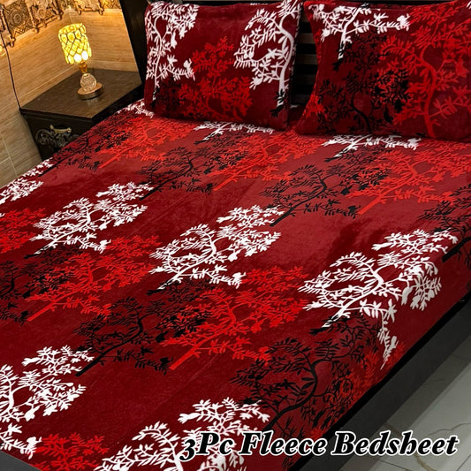 3PCS FLEES BEDSHEET